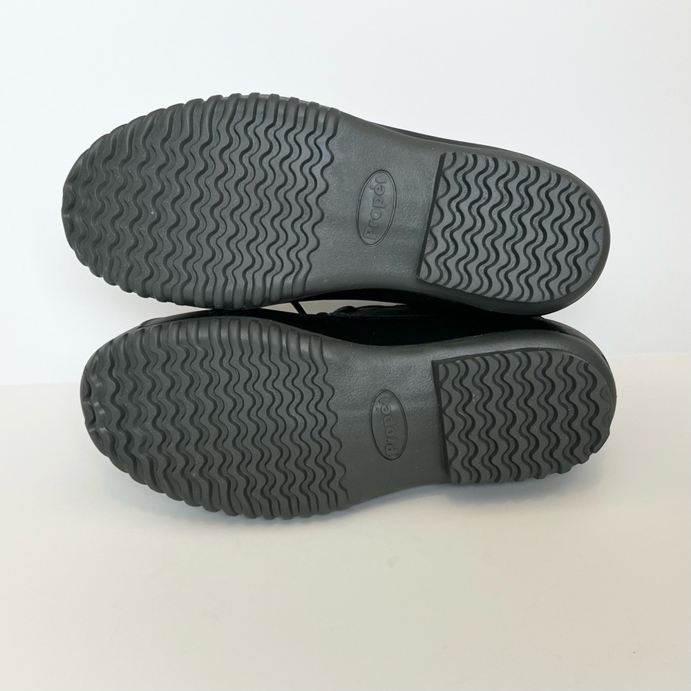 Propet Ione Duck Booties Women’s Black Waterproof Shoes - Rain Boots -never worn - Picture 10 of 12